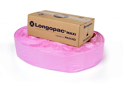 Longopac maxi pink 110m + 130 clips