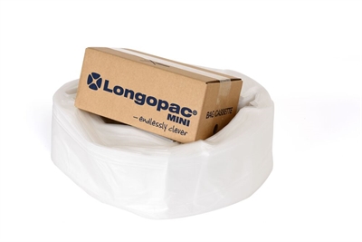 Longopac mini klar kassette 60m+75clips
