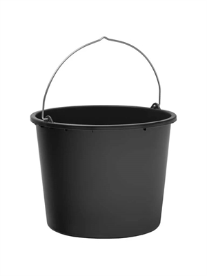 Spand syrefast sort 12 ltr.
