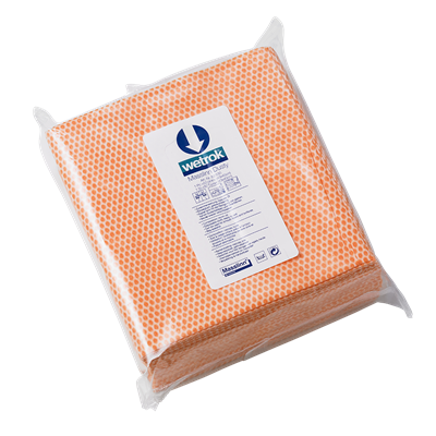 Masslinn klude Dusty 43x40 orange