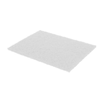 Håndskure nylon hvid