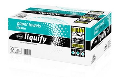 Liquify håndklædeark soft 20,6x24 3.750