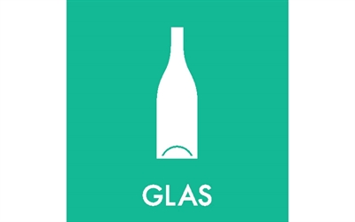 Piktogram 6x6 glas