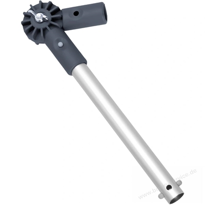 Lewi knækled grå t/ teleskopstang