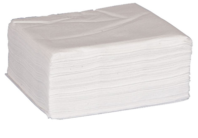 Serviet 1-L 33x33 Hvid 6000stk