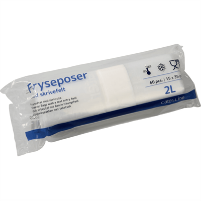Frysepose 2 l. 60 stk pr. rulle