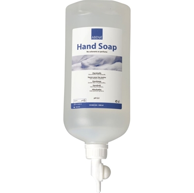 Håndsæbe u.farv.& parf. 1000 ml.