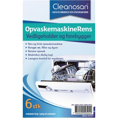 Kalk Væk 3i1 tabs vaskemaskine 6 stk