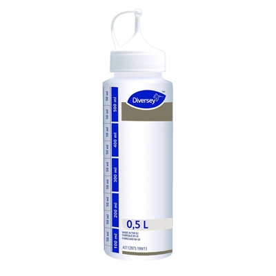 Doseringsflaske 0,5 ltr. fra Diversey DI W2