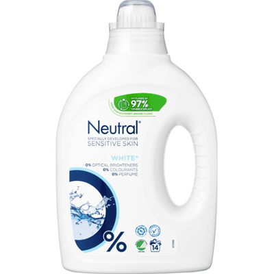 Neutral Hvid vask flydende 700 ml