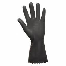 Latexhandske 7-7,5, DPL, Sort