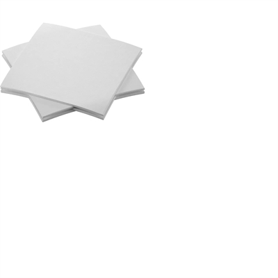 Serviet 20x20cm hvid 24*50 stk.