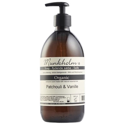 Munkholm Sæbe Patchouli/Vanille 500ml
