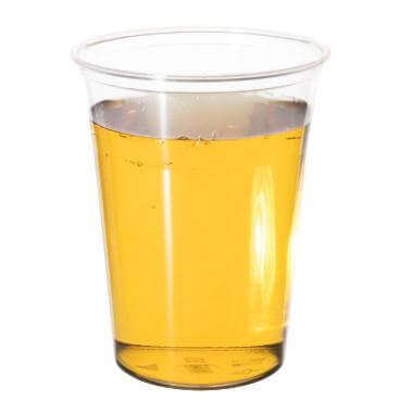 Plastglas 40 cl Ø95x120 mm Lux PS Klar 1.200 stk