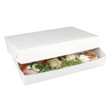 Smørrebrødsæske fold selv L445xB320xH65m 100 stk