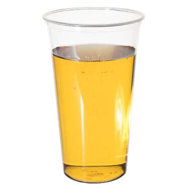Plastglas 50 cl Ø95x156 mm Lux PS Klar