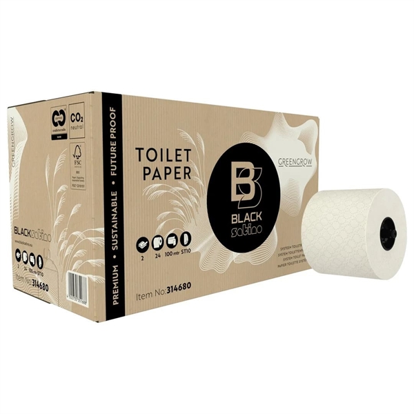 Satino GreenGrow toiletpapir systemrulle